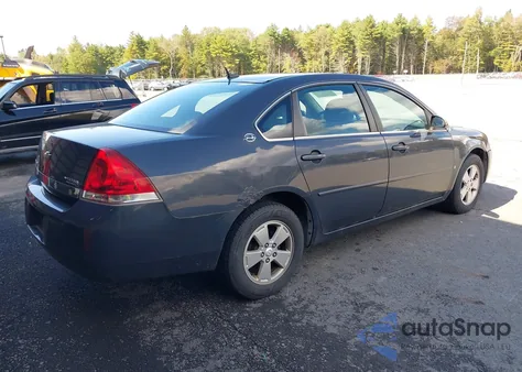 2008 Chevrolet Impala Lt из США, поврежденный, VIN 2G1WT58N089288076